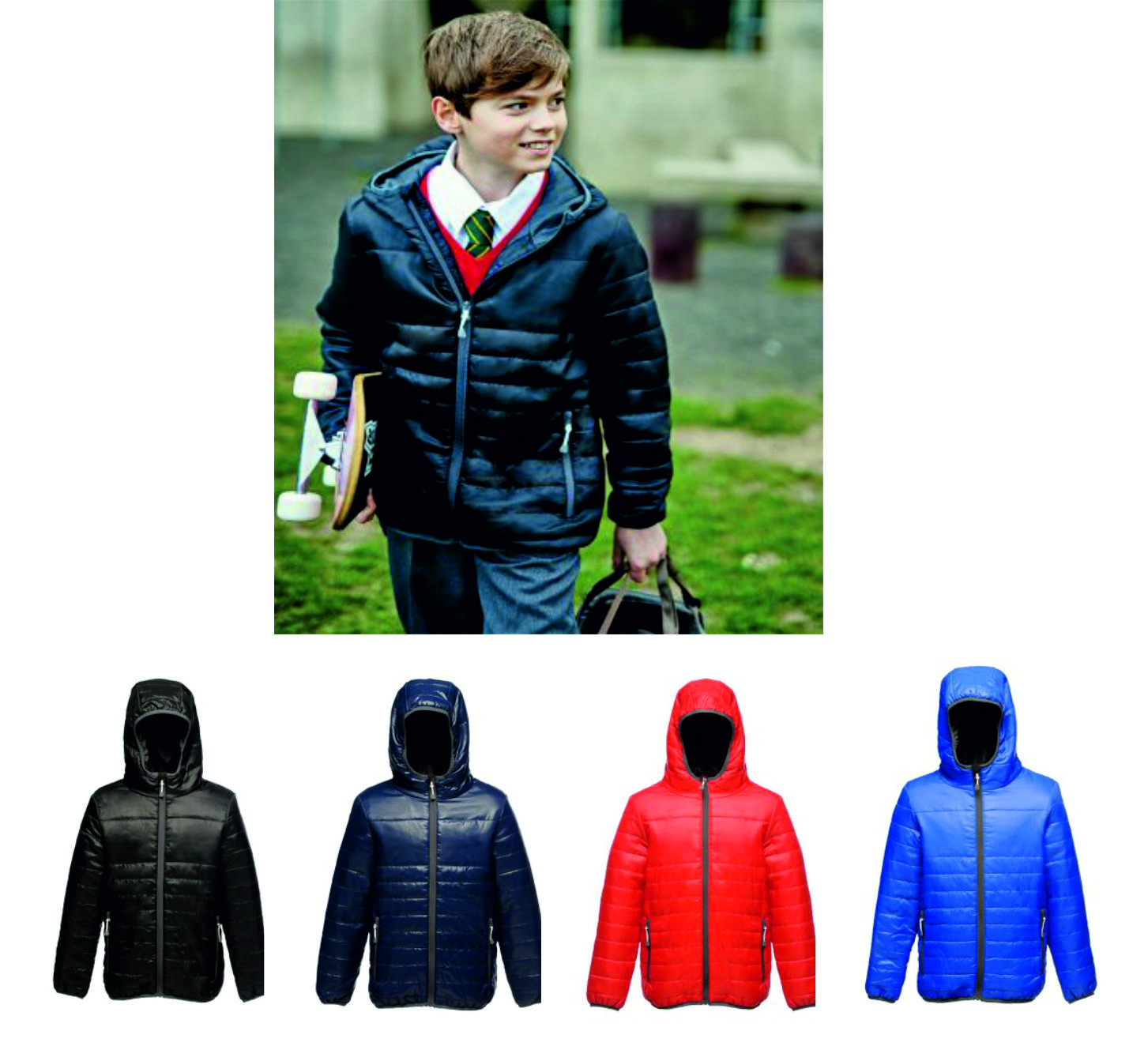 RG254 Regatta Kids Stormforce Thermo Guard Thermal Jacket  RG254 Regatta Kids Stormforce Thermo Guard Thermal Jacket